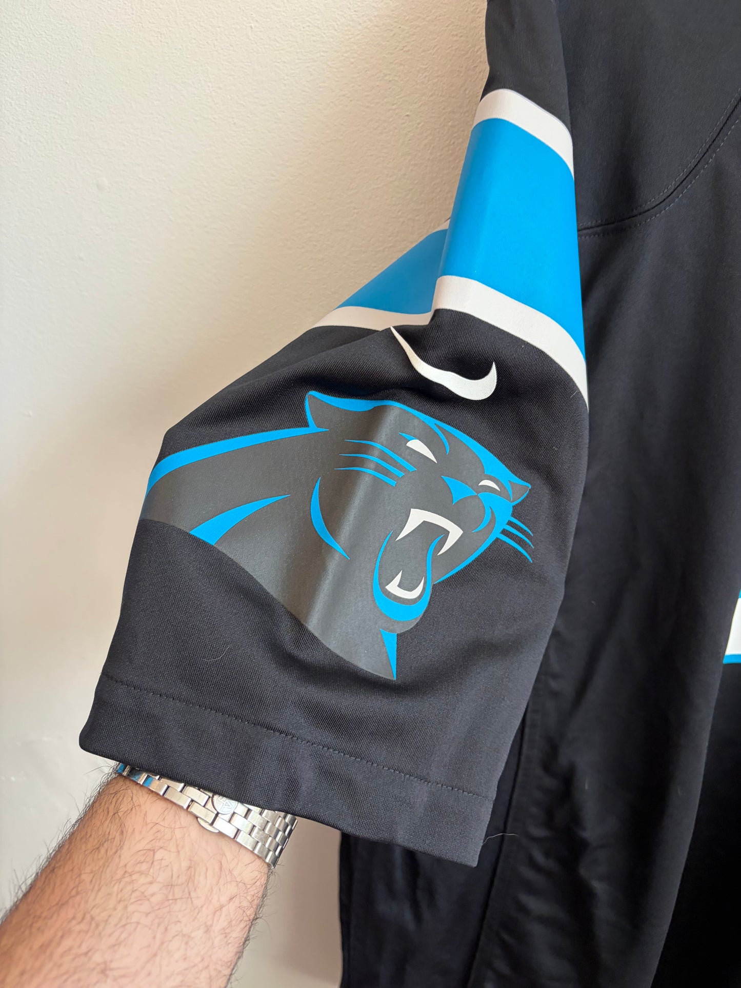 2013 Carolina Panthers Cam Newton Nike Home Jersey (L)