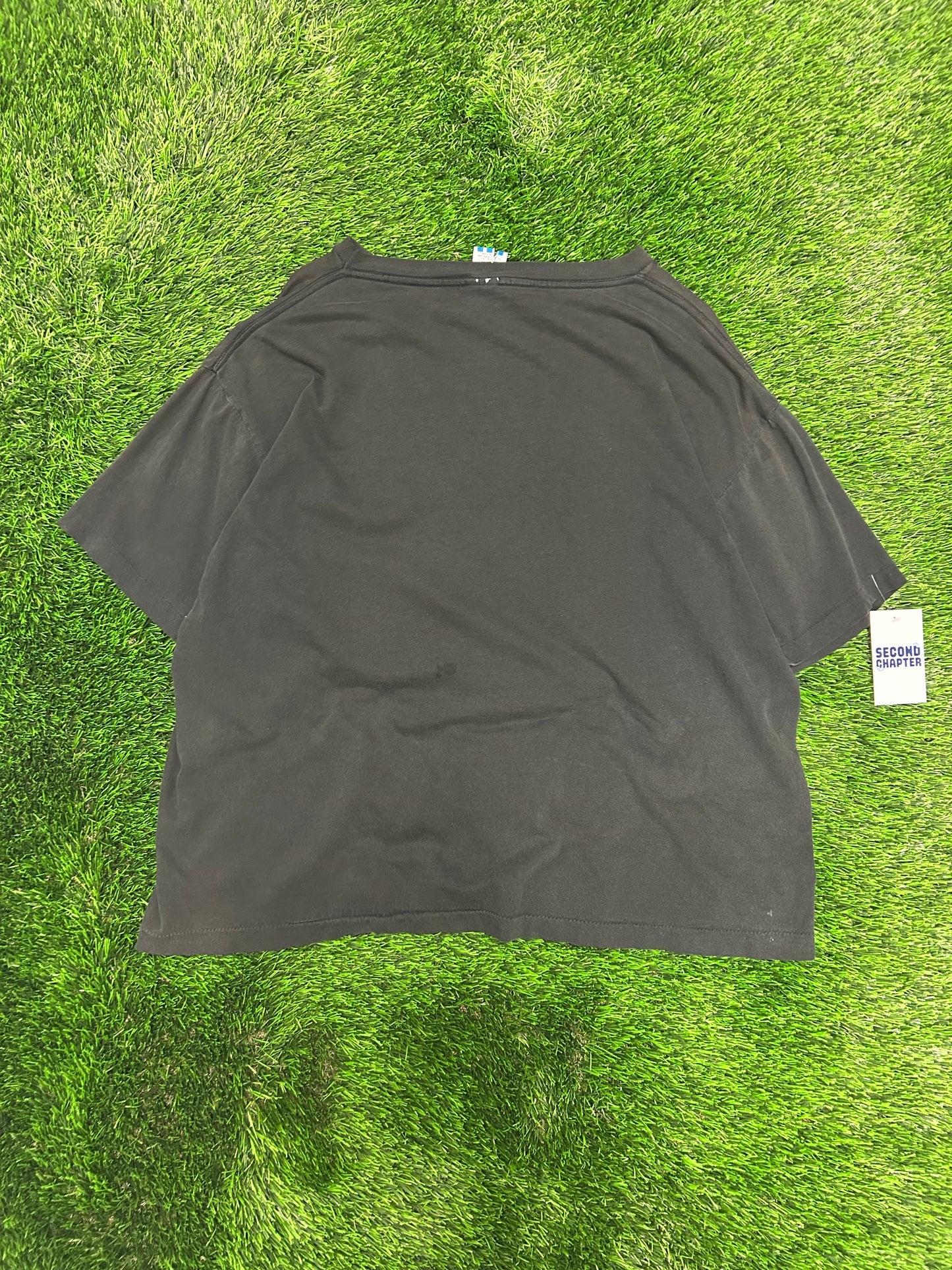 1994 Charlotte Final Four NCAA Basketball Duke, Florida, Arizona, Arkansas Vintage Grail Boxy Tee (XL)