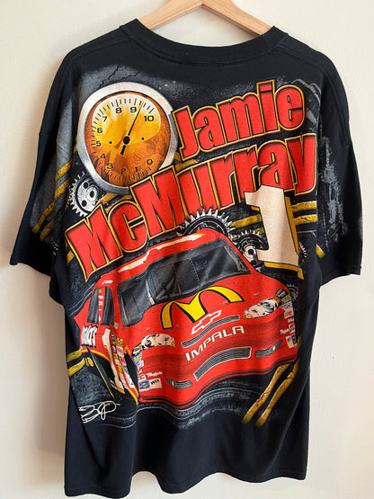 00s Nascar Jamie McMurray McDonald's AOP Tee (L)