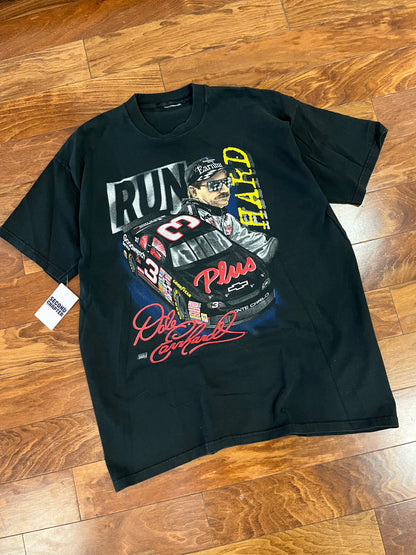 90s Dale Earnhardt "Run Hard" Nascar Tee (XXL)