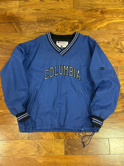 90s Columbia University Vintage Champion Windbreaker (L)