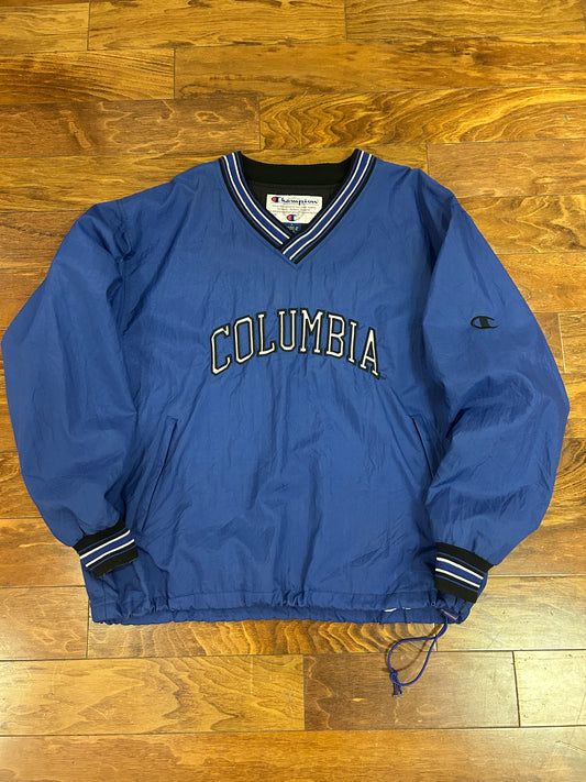 90s Columbia University Vintage Champion Windbreaker (L)