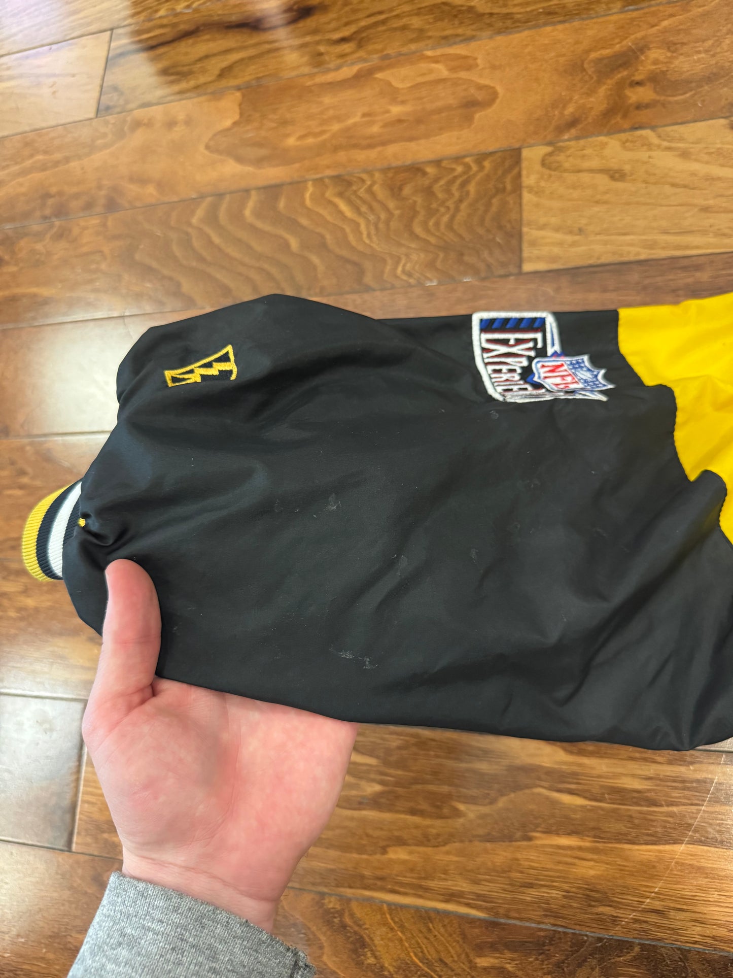 90s Pittsburgh Steelers Pro Player Vintage Windbreaker (L)