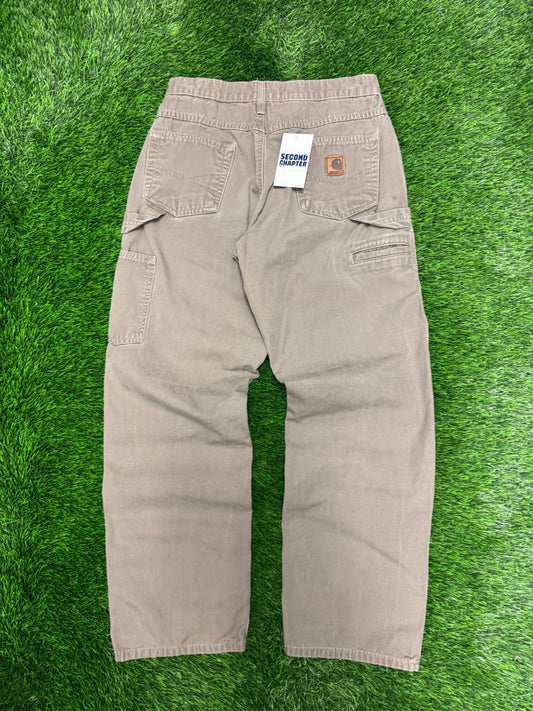 2008 Vintage Carhartt Cement Workwear Carpenter Pants (30 x 30)