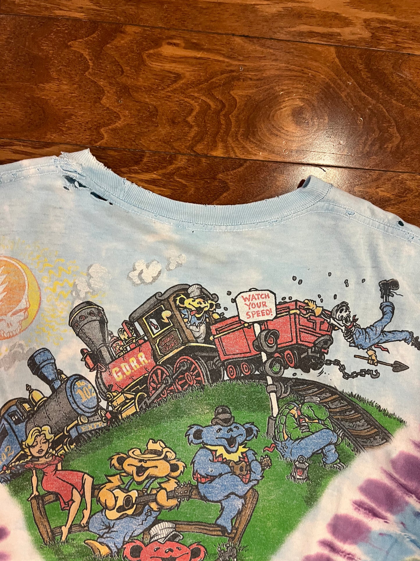 2011 Grateful Dead Tie Dye Graphic Music Band Tee (L)
