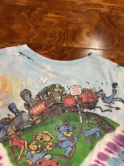2011 Grateful Dead Tie Dye Graphic Music Band Tee (L)