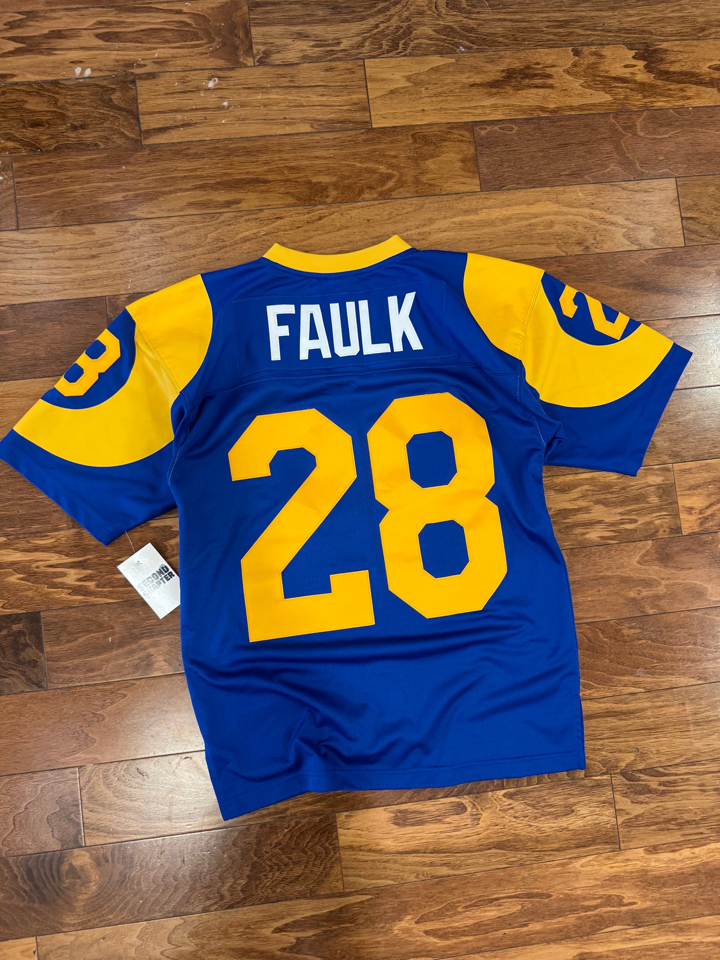 Marshall Faulk Rams Mitchell & Ness Jersey (S)