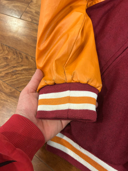 00s Virginia Tech S&B Leather Jacket (M)