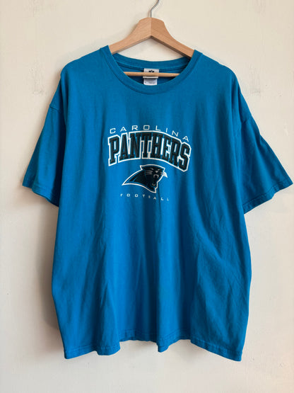 2010s Carolina Panthers Football Blue Tee (XL)