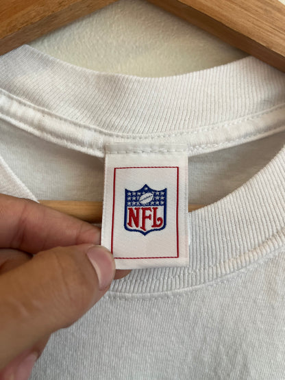 00s Tennessee Titans Spell Out Cropped Tee (XL)