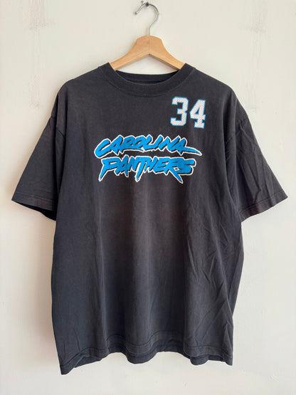 00s Carolina Panthers DeAngelo Williams Cat Scratch Tee (L)