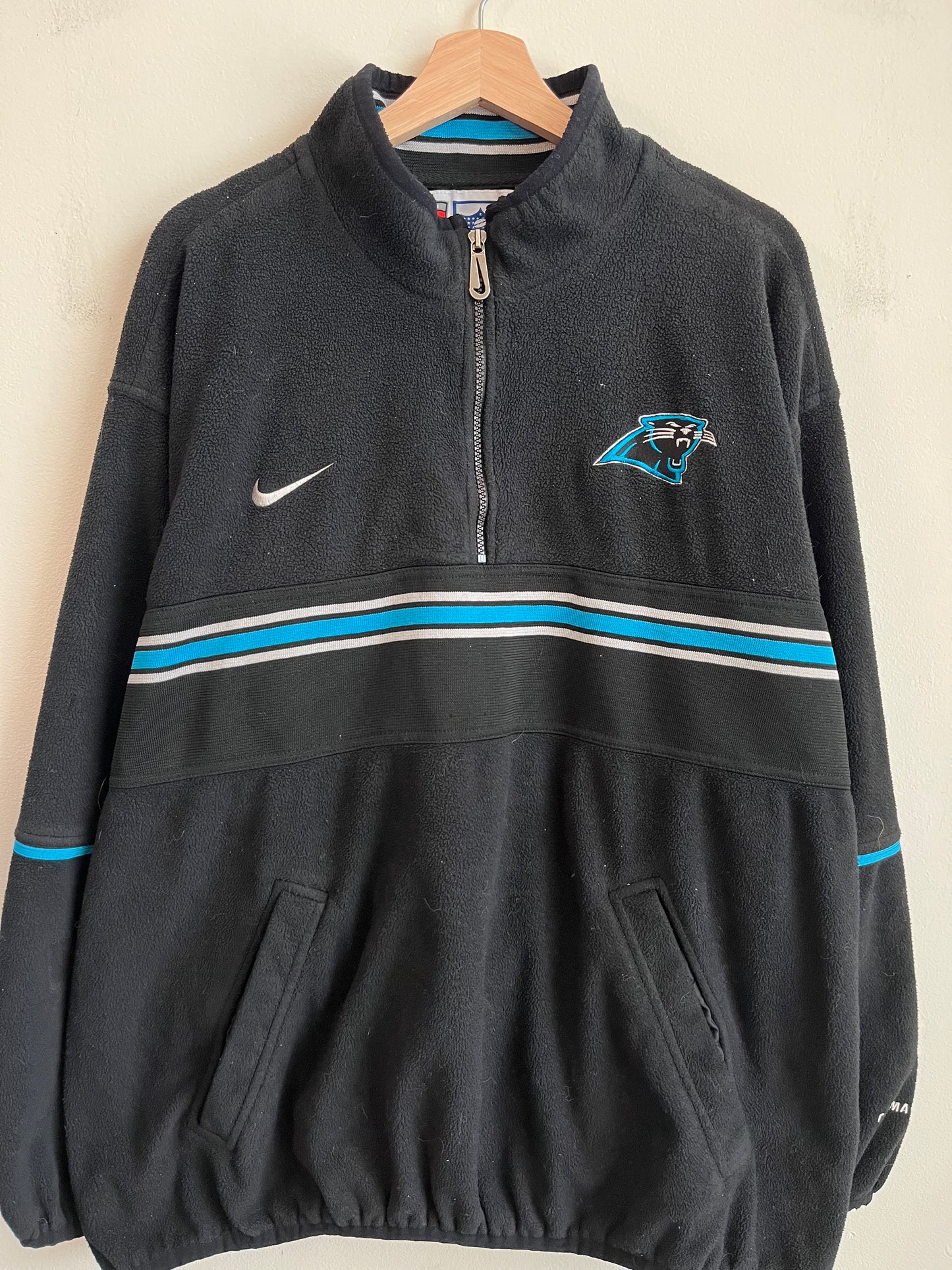 00s Carolina Panthers Nike Fleece Pro Line Jacket (L)
