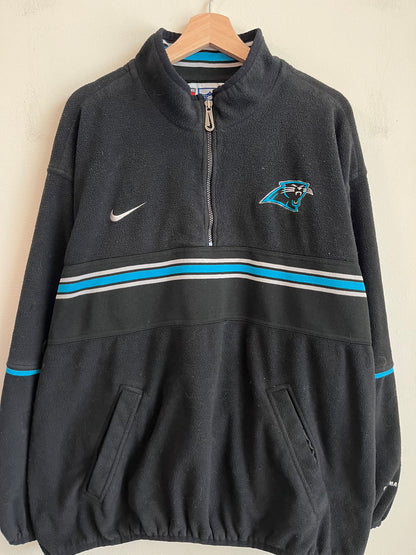 00s Carolina Panthers Nike Fleece Pro Line Jacket (L)