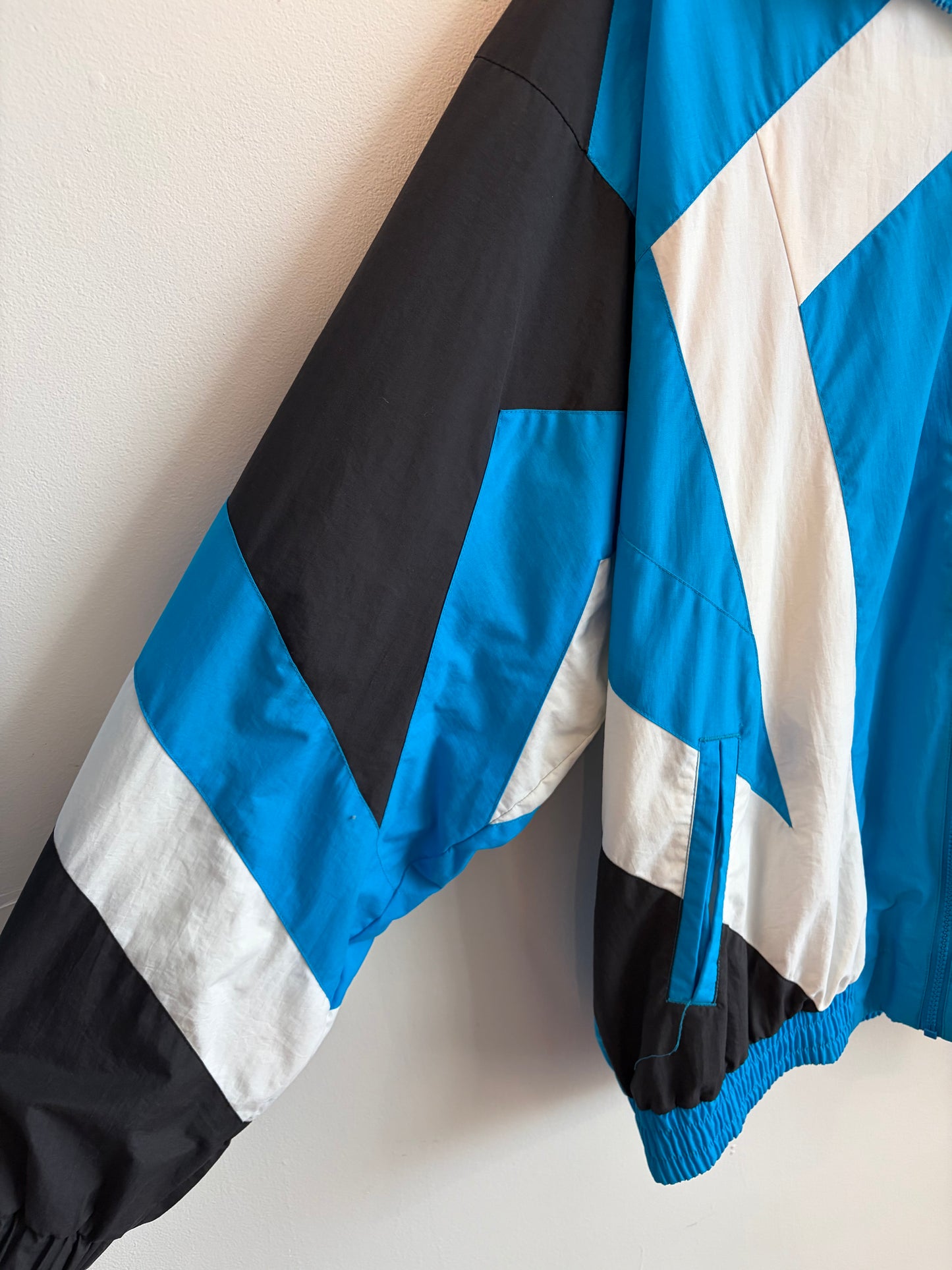 90s Carolina Panthers Pro Line Starter Blue Windbreaker (XL)