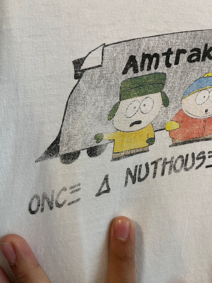 1998 SouthPark Nuthouse Amtrak Parody Tee (XL)
