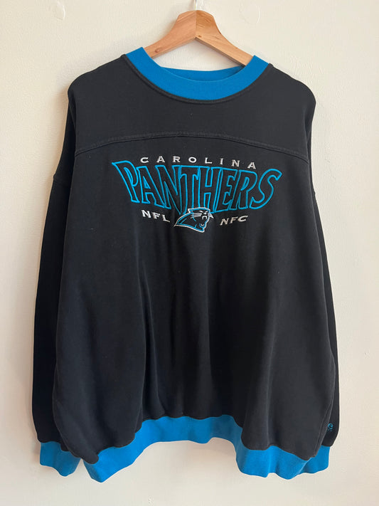 90s Carolina Panthers Lee Sport Embroidered Crewneck (XXL)