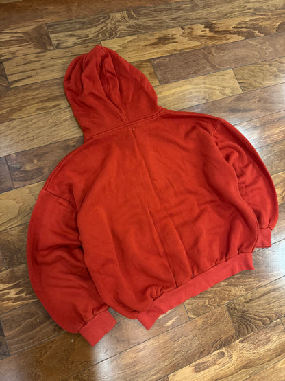 90s Miami Hurricanes Vintage Mascot Hoodie (L)