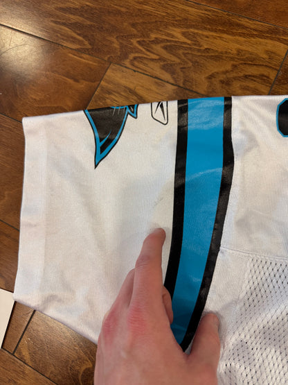 00s Carolina Panthers Steve Smith Away Football Jersey (Youth XL)