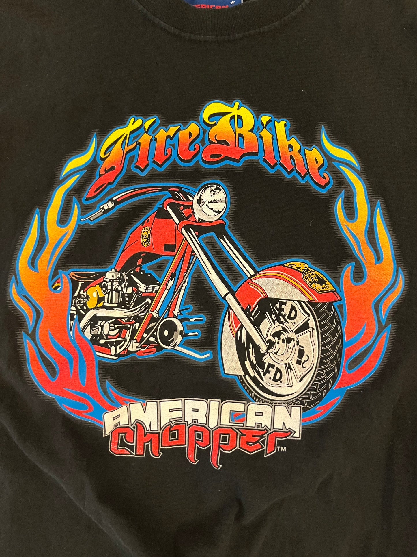 2004 American Choppers Fire Bike Tee (XL)
