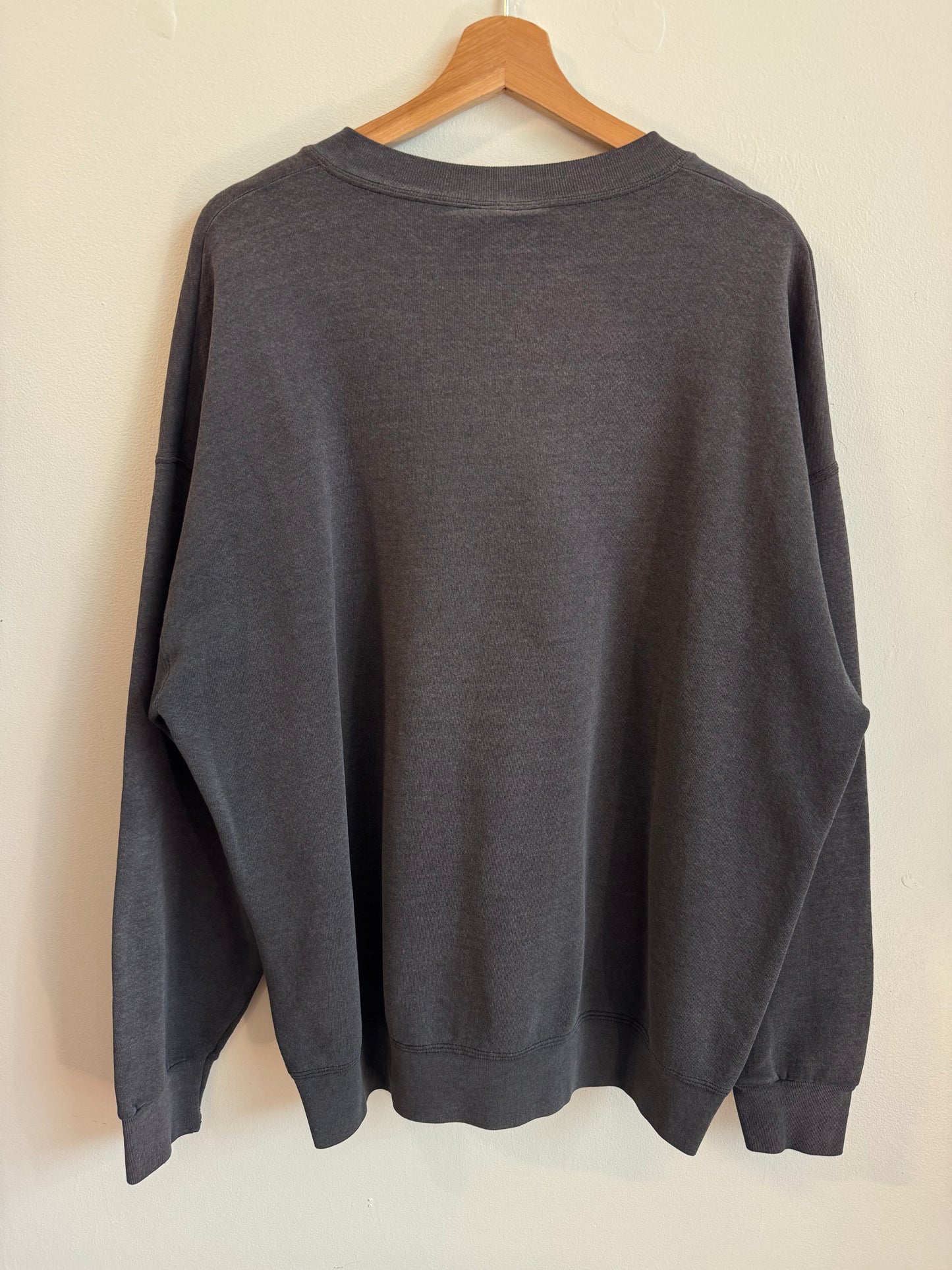 90s Carolina Panthers Embroidered Lee Sports Faded Crewneck (XL)