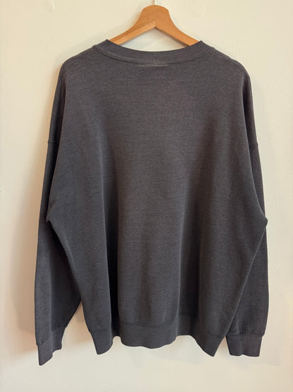 90s Carolina Panthers Embroidered Lee Sports Faded Crewneck (XL)