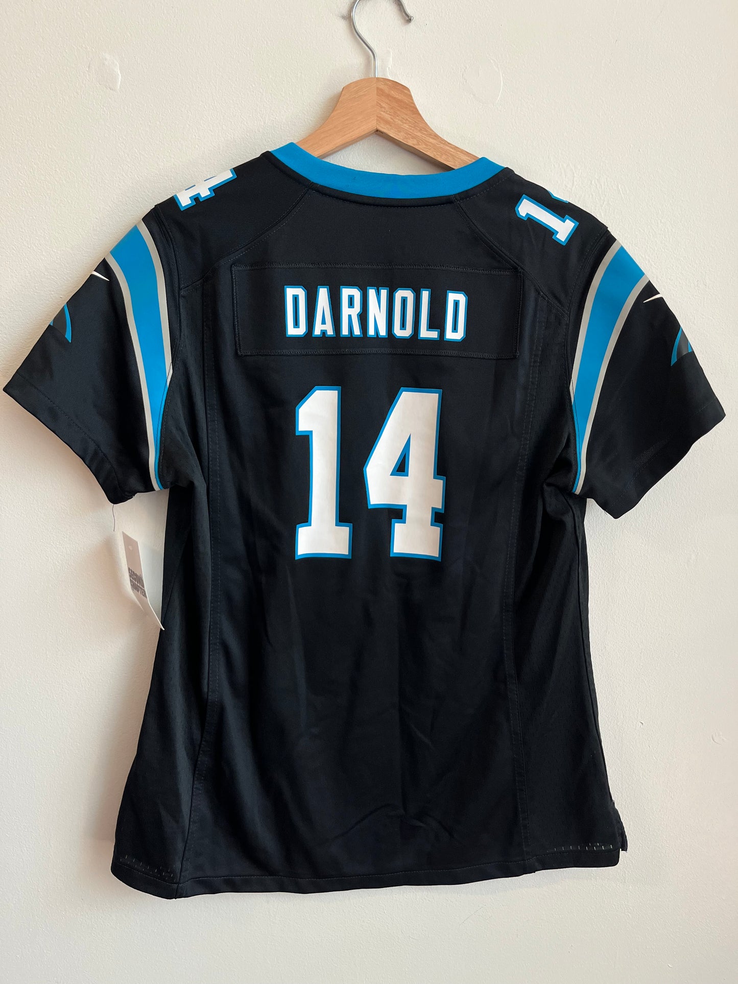 00s Carolina Panthers Sam Darnold Home Jersey (Women’s L)