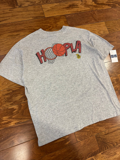 90s Chicago Bulls Hoopla Lottery Caricature Salem NBA Tee (XL)