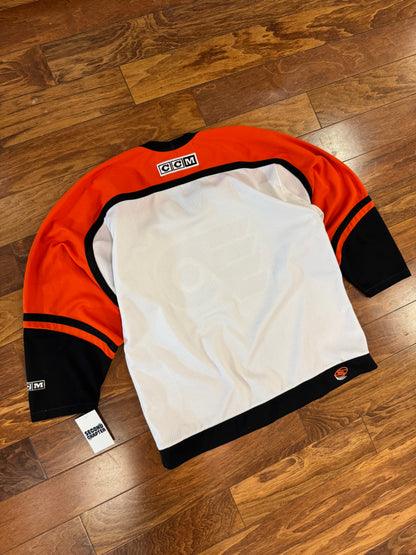 00s Philadelphia Flyers CCM Away Hockey Jersey (M)