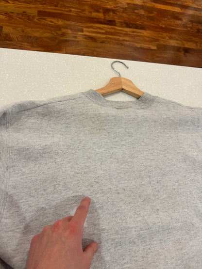 1993 Carolina Panthers Gym Gear Essential Grey Crewneck (XL)