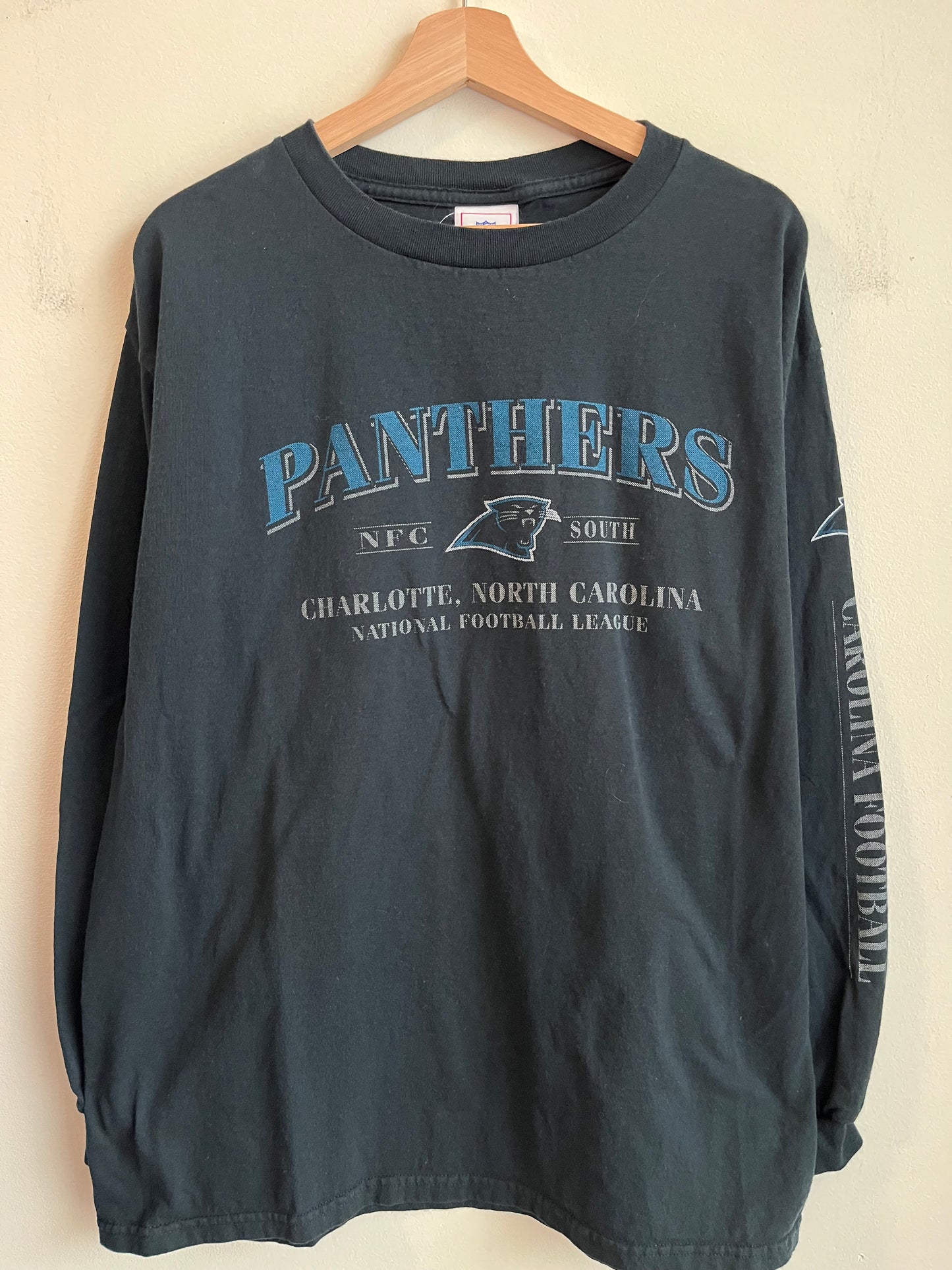 2004 Carolina Panthers NFC South Long-Sleeve Shirt (L)