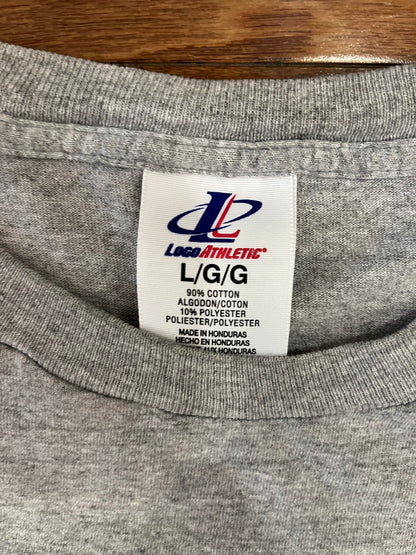 90s New York Giants Logo Athletic Grey Tee (L)
