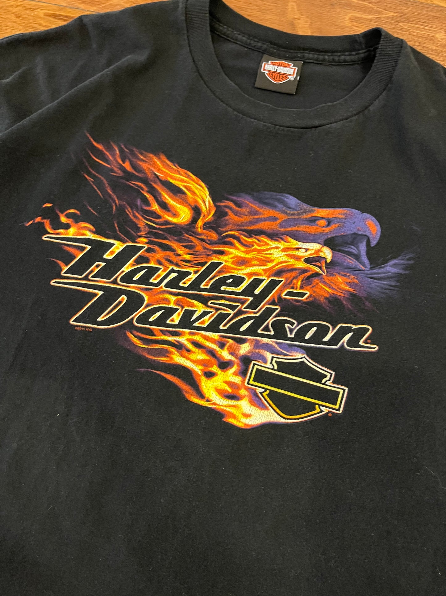 2011 Harley Winston Salem Flames Tee (XL)