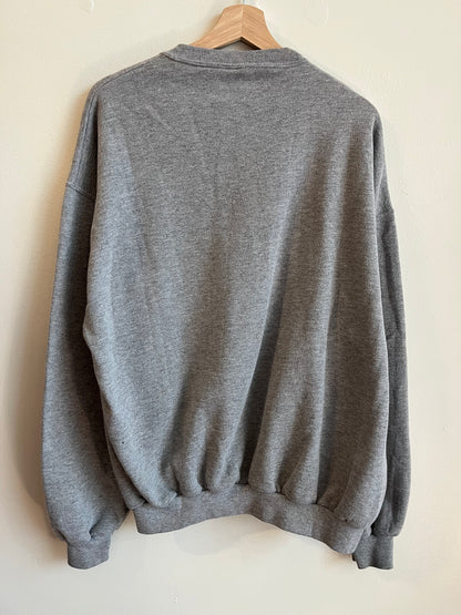 2003 Carolina Panthers NFC Champions Grey Crewneck (XL)