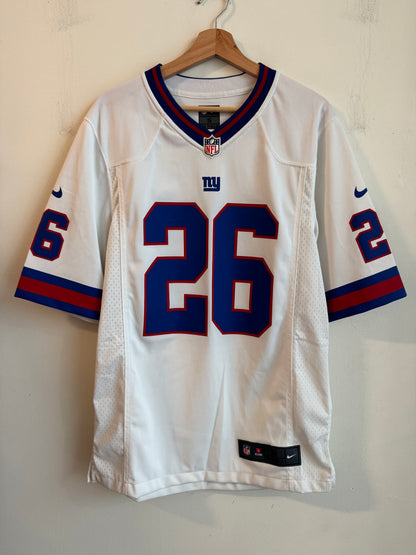 2020 New York Giants Saquon Barkley Nike Away Jersey (S)