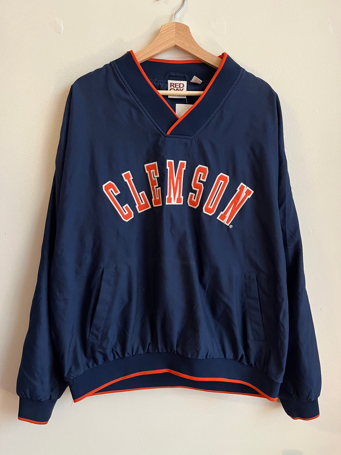 1990s Clemson Red Oak Windbreaker (XL)