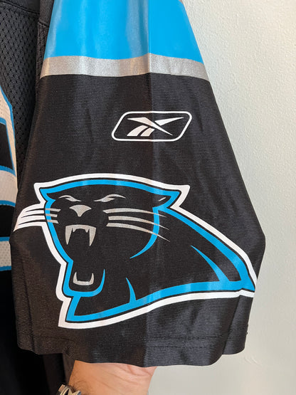 00s Carolina Panthers Jon Beason Reebok Home Jersey (XL)