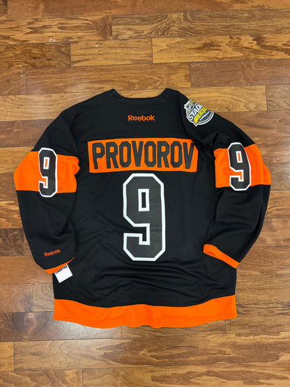 2017 Ivan Provorov Philadelphia Flyers Stadium Series Reebok Jersey (XXL)