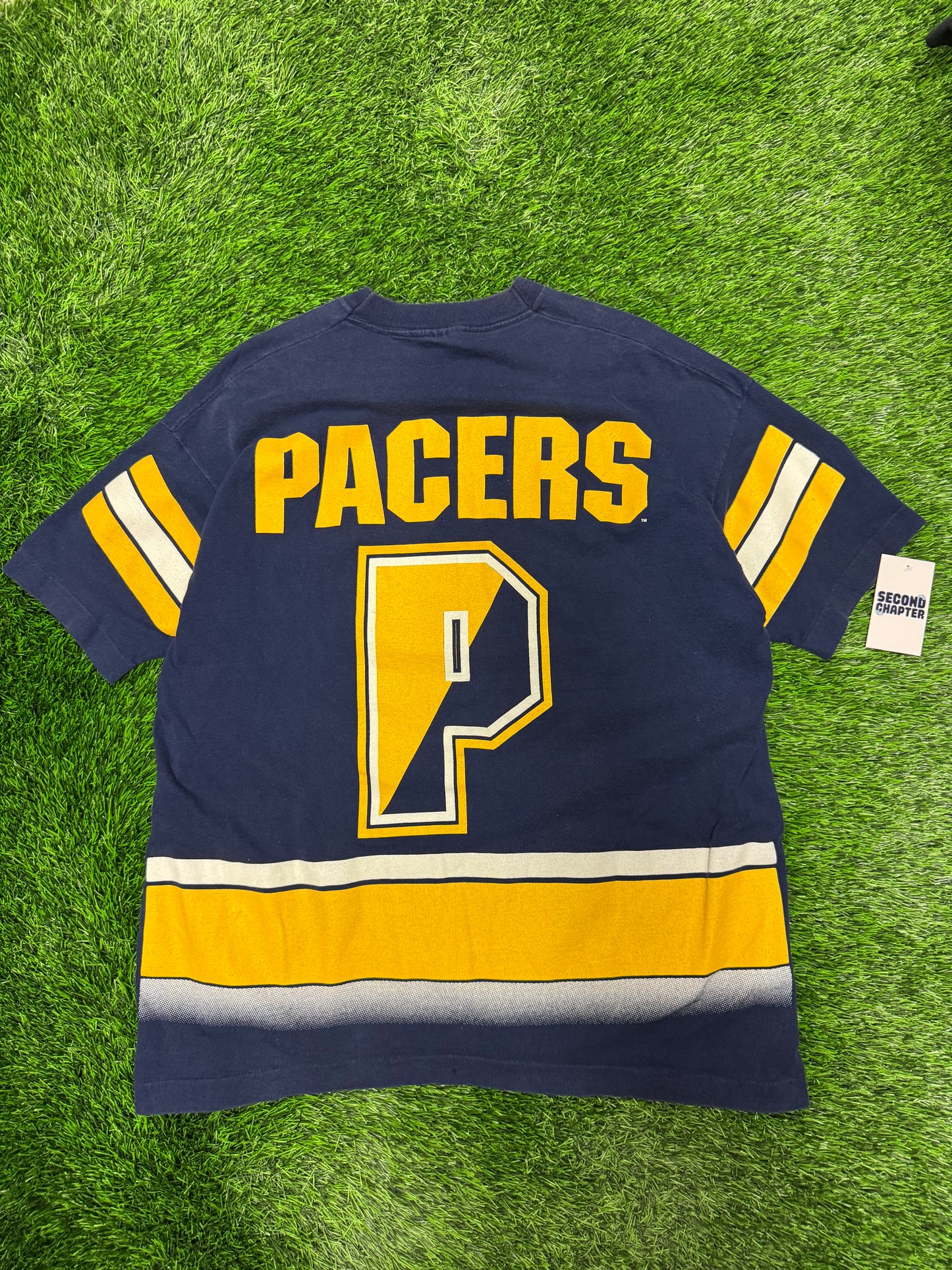 90s Indiana Pacers Vintage Salem AOP Tee (XL)