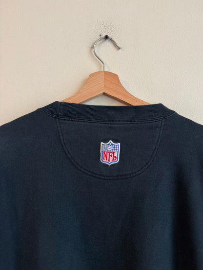 00s Carolina Panthers Cropped Nike Center Swoosh Crewneck (XXL)