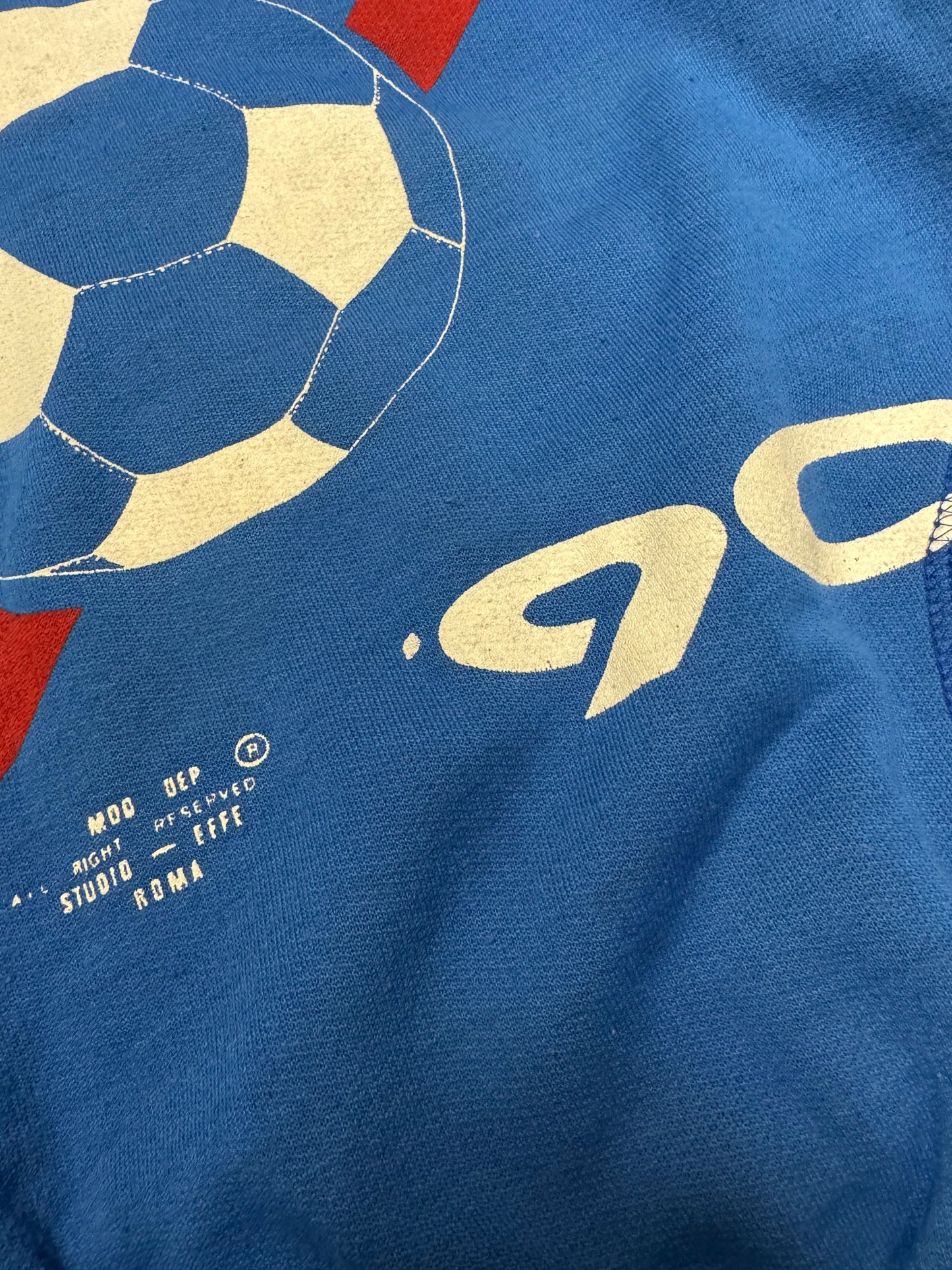 1990 Italia World Cup Soccer FIFA Italy Boxy Crewneck Sweater (XL)