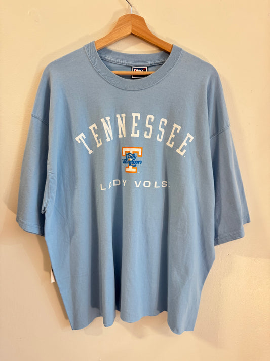 90s Tennessee Lady Vols Vintage Pro Player Cropped Tee (XL)