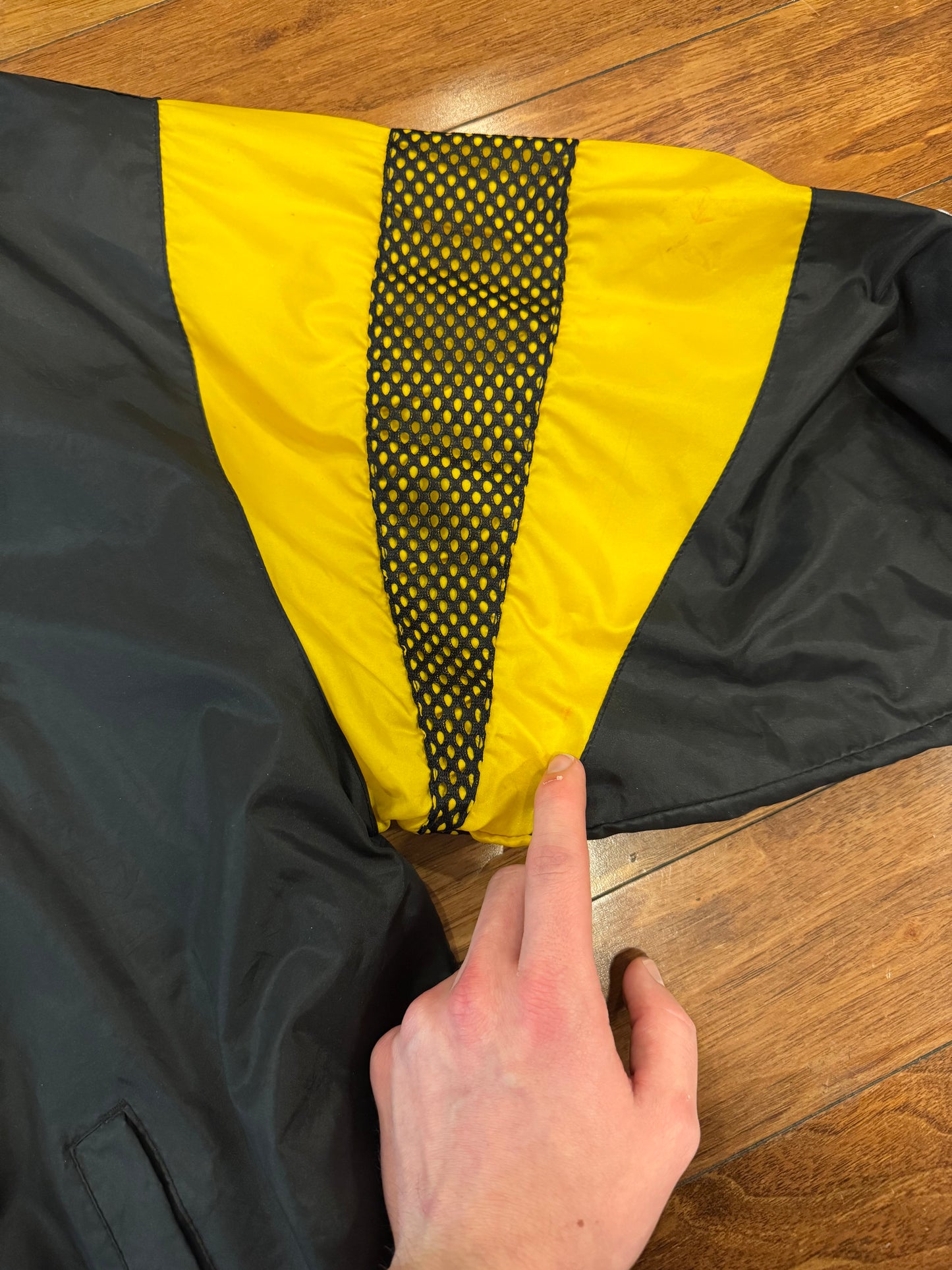 90s Pittsburgh Steelers Pro Player Vintage Windbreaker (L)