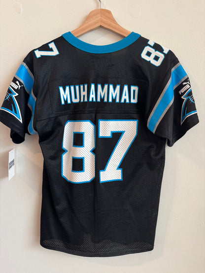 00s Carolina Panthers Muhsin Muhammad Puma Home Jersey (Youth M)
