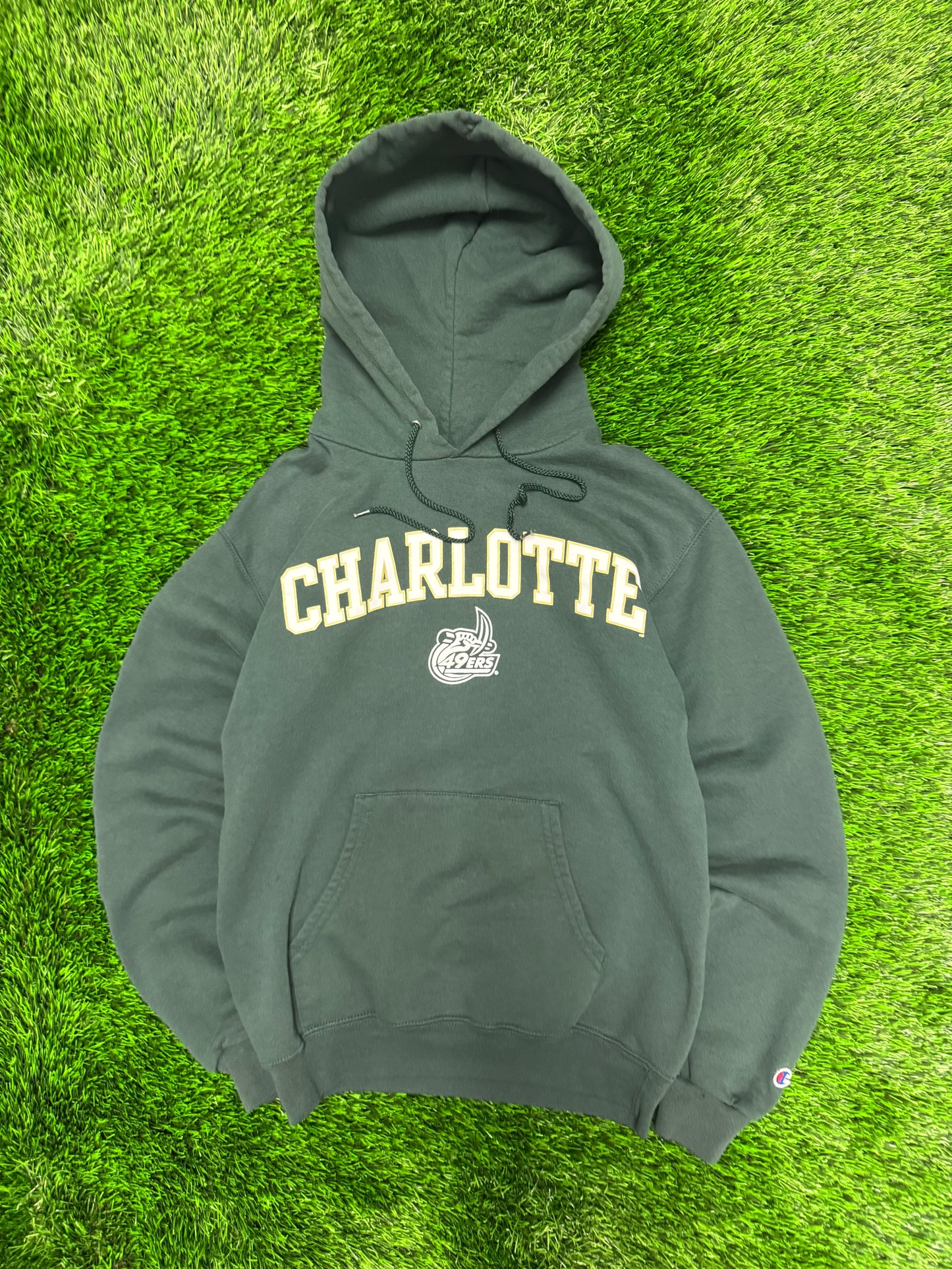 00s University Of North Carolina Charlotte (UNCC) Champion Vintage Hoodie (S)