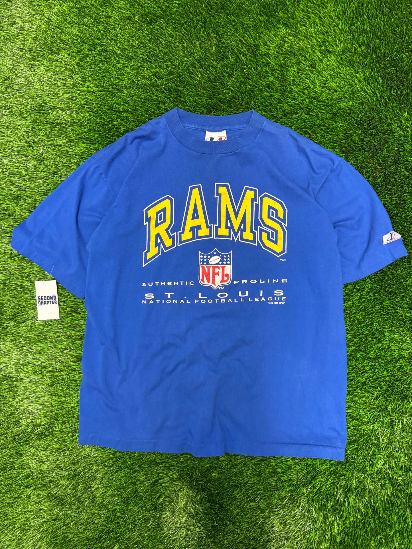 1995 St Louis Rams Spell Out Tee (XL)