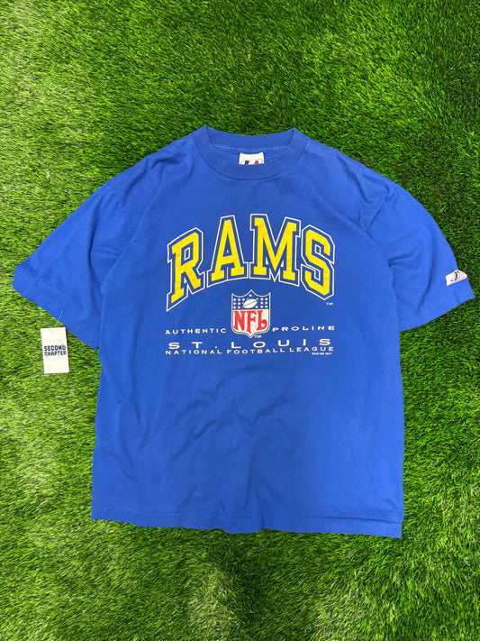 1995 St Louis Rams Spell Out Tee (XL)