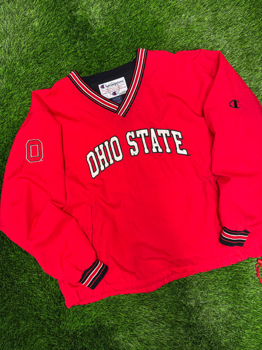 90s Ohio State University (OSU) Vintage Champion Windbreaker (XL)