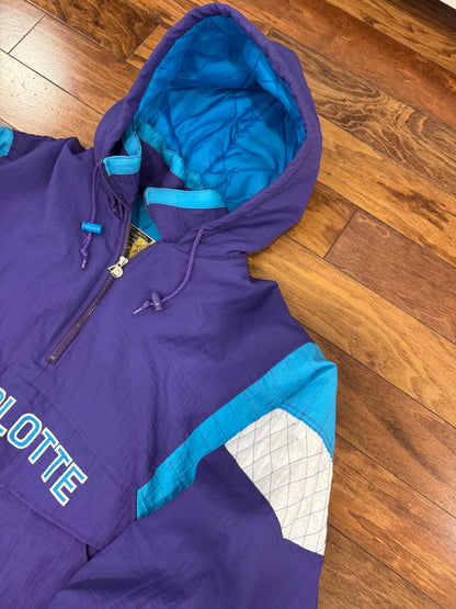 90s Charlotte Hornets Jen-Pro Puffer Jacket (M)