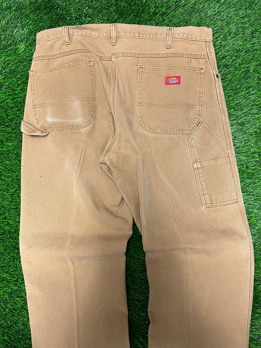 2014 Dickies Red Tab Tan Carpenter Pants (38 x 32)