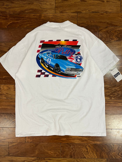 90s Richard Petty Vintage Nascar Pocket Tee (XXL)